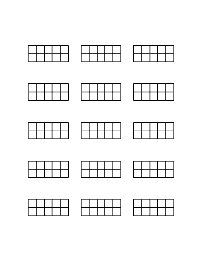 Dulcimer Chord Diagrams